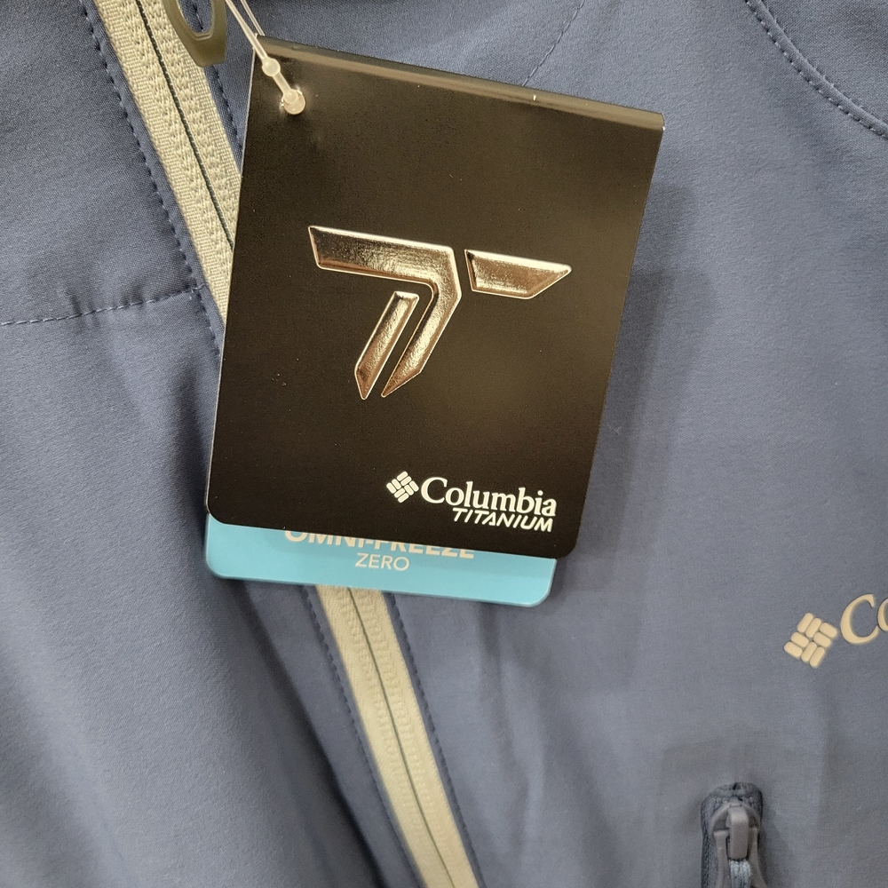 Columbia Titanium Blue Softshell Jacket With Pants - image 3